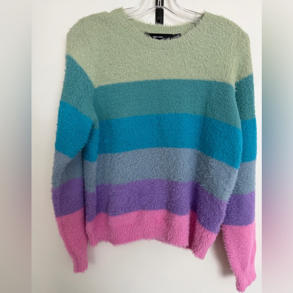 Vero Moda Multicolor Striped Sweater